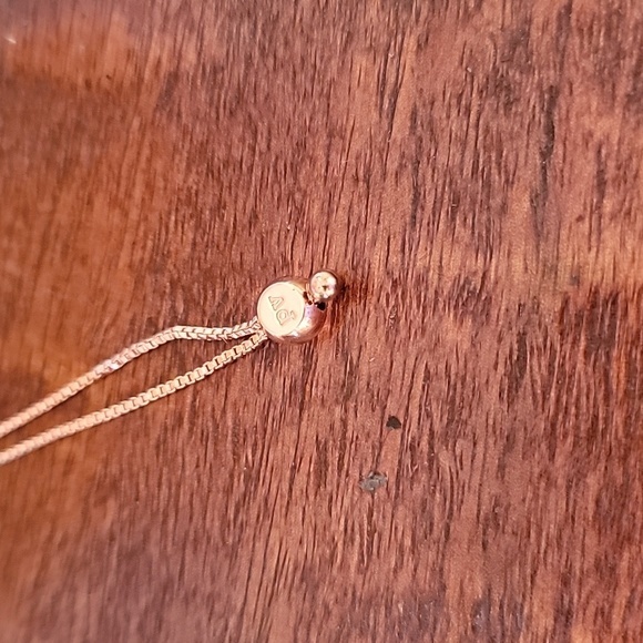 PURA VIDA Rose Goldtone Chain Link Slider and Signature Cord Bracelet Lot - Picture 4 of 4